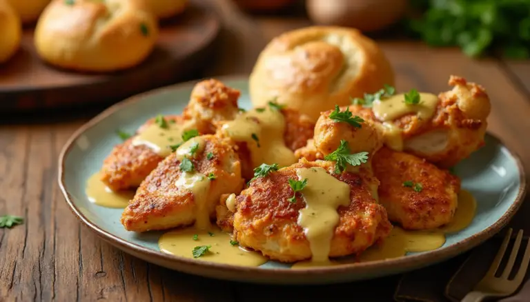 My favorite 15-minute dish is Garlic Knot Chicken