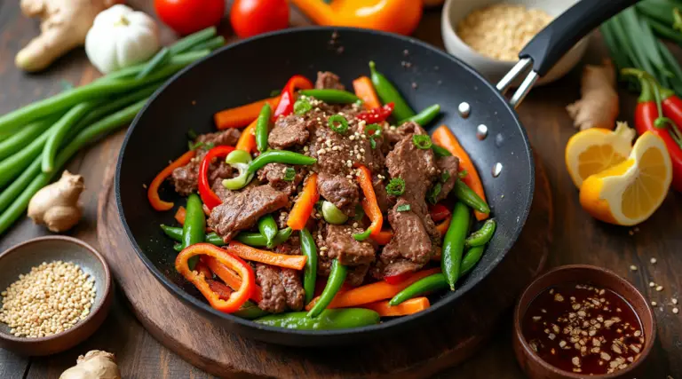 Beef and Ginger Stir-Fry Recipe