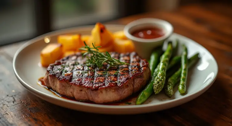 Broiled Steak recipe